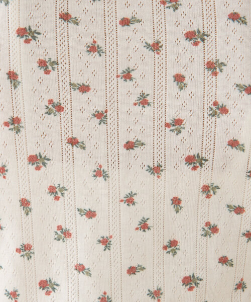 w closet（ダブルクローゼット）の「フラワーロングTシャツ（Tシャツ/カットソー・レディース・オフホワイト/ホワイト・FREE）」の14枚目の写真