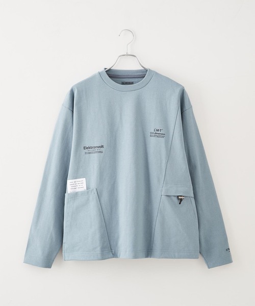 B.C STOCK(ベーセーストック)の「OLIVEDRAB CARRY PKT ロングスリーブTEE(Tシャツ/カットソー・メンズ・ホワイト/ブルー/グレー系その他/ライトイエロー・MEDIUM/LARGE/X-LARGE)」の5枚目の写真