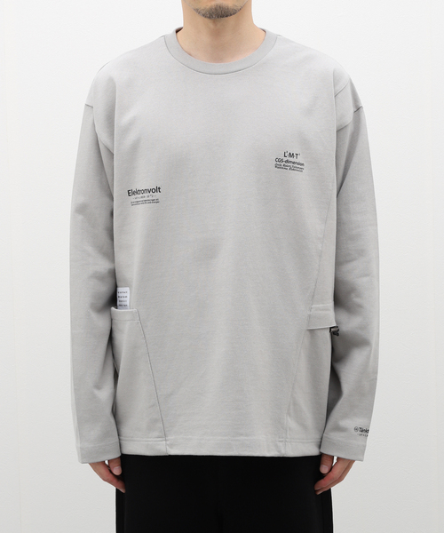 B.C STOCK(ベーセーストック)の「OLIVEDRAB CARRY PKT ロングスリーブTEE(Tシャツ/カットソー・メンズ・ホワイト/ブルー/グレー系その他/ライトイエロー・MEDIUM/LARGE/X-LARGE)」の7枚目の写真