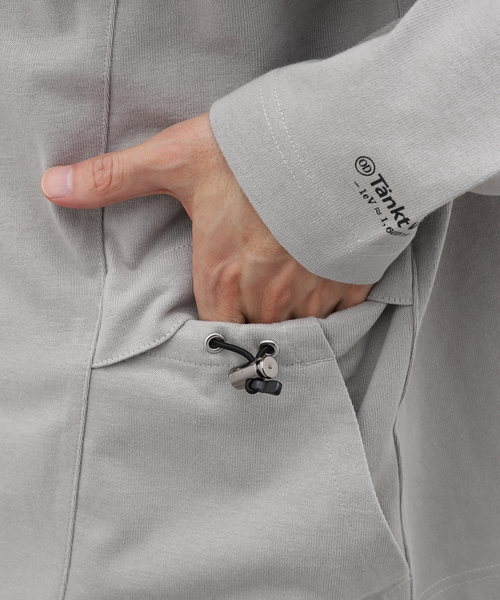 B.C STOCK(ベーセーストック)の「OLIVEDRAB CARRY PKT ロングスリーブTEE(Tシャツ/カットソー・メンズ・ホワイト/ブルー/グレー系その他/ライトイエロー・MEDIUM/LARGE/X-LARGE)」の18枚目の写真