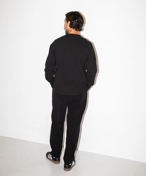 URBAN RESEARCH Sonny Label（アーバンリサーチサニーレーベル）の「OOPS　サーマルヘンリーネックプルオーバー（Tシャツ/カットソー・メンズ・チャコールグレー/ネイビー/ブラック・LARGE/MEDIUM）」の8枚目の写真