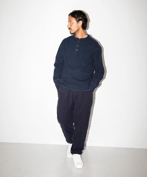 URBAN RESEARCH Sonny Label（アーバンリサーチサニーレーベル）の「OOPS　サーマルヘンリーネックプルオーバー（Tシャツ/カットソー・メンズ・チャコールグレー/ネイビー/ブラック・LARGE/MEDIUM）」の13枚目の写真