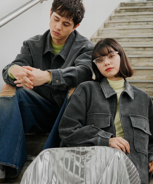 SENSE OF PLACE by URBAN RESEARCH（センスオブプレイスバイアーバンリサーチ）の「『ユニセックス』『セットアップ対応』ヴィンテージツイルZIPブルゾン（ブルゾン・メンズ・カーキ/ブラウン/ブラック・LARGE/MEDIUM）」の6枚目の写真