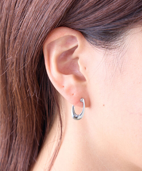 【セール】【EO】オーバルフープピアス（ピアス（両耳用））｜GALLARDAGALANTE（ガリャルダガランテ） 7,700円