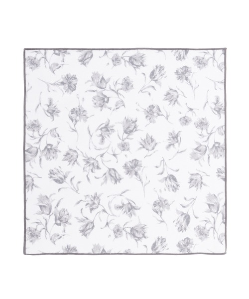 Francfranc（フランフラン）の「結ばず包める ランチクロス リリア グレー（お弁当箱・レディース・グレー・FREE）」の3枚目の写真