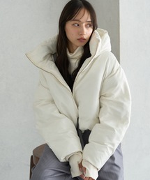 2wayパファー　ショートブルゾン