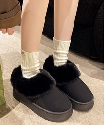 WEGO | WEGO/フェイクムートンファーローブーツ(ブーツ)