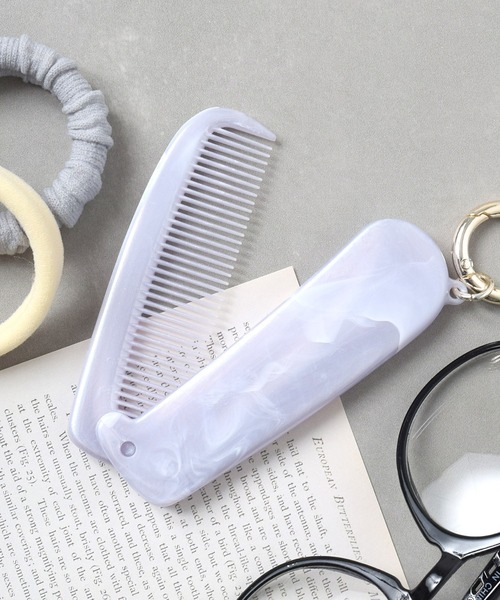PLUS FOR me】ベーシック/ヘアコーム（ヘアブラシ）｜Flowering