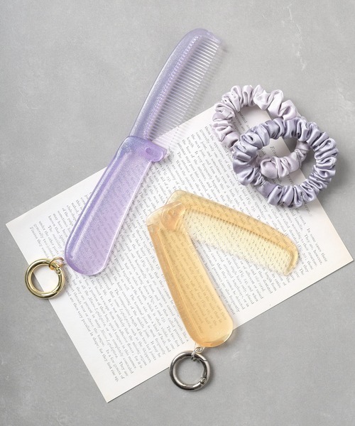 PLUS FOR me】ベーシック/ヘアコーム（ヘアブラシ）｜Flowering