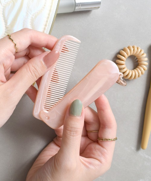 PLUS FOR me】ベーシック/ヘアコーム（ヘアブラシ）｜Flowering