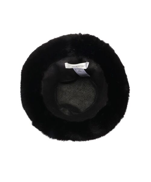 LAGUNAMOON（ラグナムーン）の「シャギーファーバケットハット（ハット・レディース・ホワイト/ブラック・FREE）」の15枚目の写真