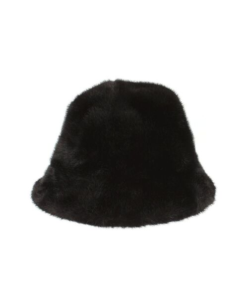 LAGUNAMOON（ラグナムーン）の「シャギーファーバケットハット（ハット・レディース・ホワイト/ブラック・FREE）」の20枚目の写真