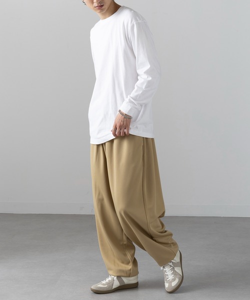 wundou(ウンドウ)の「【wundou】ストリートトレーニングパンツ P2300(その他パンツ・メンズ・ベージュ/グリーン/ブラック・M/L/S)」の18枚目の写真