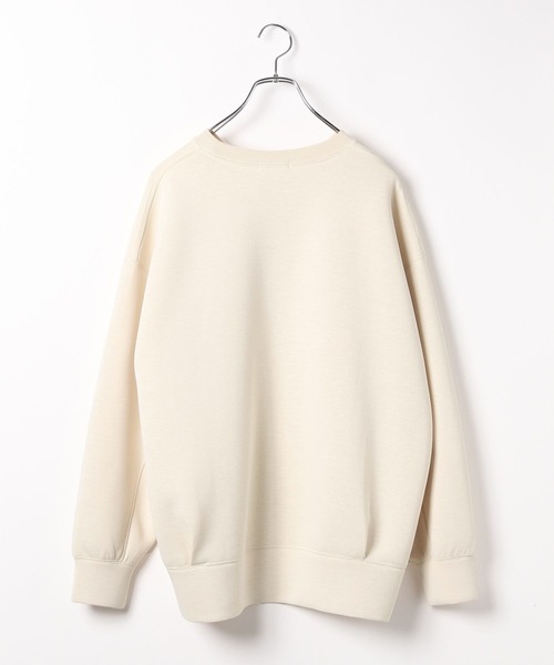 BAYFLOW（ベイフロー）の「[軽量で柔らか]アソートロゴダンボールプルオーバー（Tシャツ/カットソー・レディース・オフホワイト/チャコール/ベージュ/ピンク・FREE）」の17枚目の写真