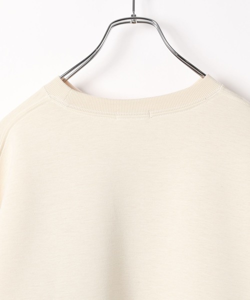 BAYFLOW（ベイフロー）の「[軽量で柔らか]アソートロゴダンボールプルオーバー（Tシャツ/カットソー・レディース・オフホワイト/チャコール/ベージュ/ピンク・FREE）」の19枚目の写真