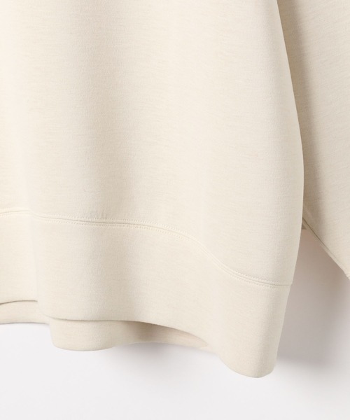 BAYFLOW（ベイフロー）の「[軽量で柔らか]アソートロゴダンボールプルオーバー（Tシャツ/カットソー・レディース・オフホワイト/チャコール/ベージュ/ピンク・FREE）」の21枚目の写真