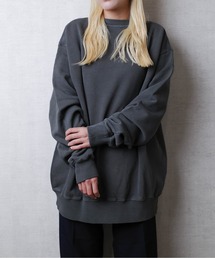 【FEW2】【CROSS & STITCH/クロスアンドステッチ】ピグメント スウェットシャツ