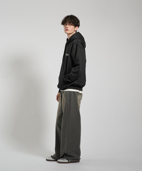 kutir（クティール）の「ASSORTMENT GRAPHIC PARKA/アソートグラフィックパーカー（パーカー・レディース・ネイビー/ブラック/ブラック系/グレー系/グレー・LARGE/MEDIUM）」の21枚目の写真