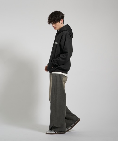 kutir（クティール）の「ASSORTMENT GRAPHIC PARKA/アソートグラフィックパーカー（パーカー・レディース・ネイビー/ブラック/ブラック系/グレー系/グレー・LARGE/MEDIUM）」の22枚目の写真