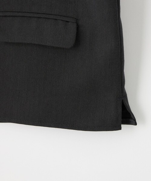 green label relaxing（グリーンレーベルリラクシング）の「ベスト + タックスカート セット / キッズ 100cm-130cm（スーツセット・キッズ・ダークグレー/グレー・100cm/110cm/120cm/130cm）」の17枚目の写真