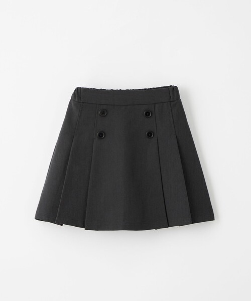 green label relaxing（グリーンレーベルリラクシング）の「ベスト + タックスカート セット / キッズ 100cm-130cm（スーツセット・キッズ・ダークグレー/グレー・100cm/110cm/120cm/130cm）」の22枚目の写真