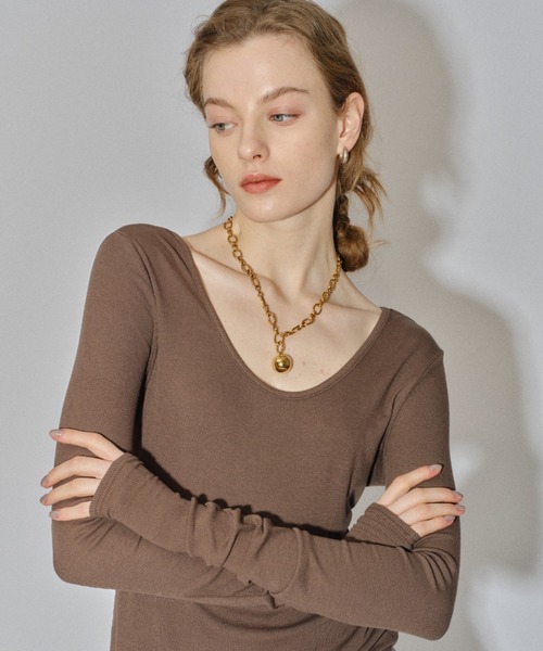yae(ヤエ)の「2way ball charm necklace / 2wayボールチャームネックレス(ネックレス・レディース・ゴールド・FREE)」の21枚目の写真