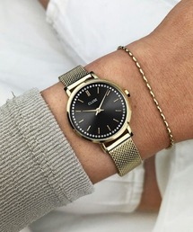 CLUSE（クルース）の「「CLUSE/クルース」ボーホーシック ペティット クリスタル / ゴールド（アナログ腕時計）」