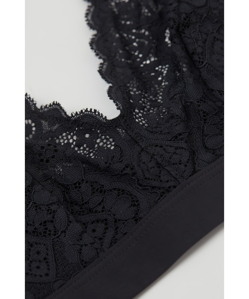 【DOLCE&GABBANA】シャンティリーレース トライアングルブラ Dolce & Gabbana シャンティリーレース ブラ | レッド | FARFETCH JP