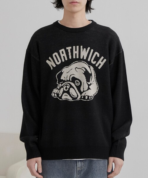 coen（コーエン）の「アニマルジャガードニット（ニット/セーター・メンズ・ブラック/ナチュラル・M/L/XL）」の16枚目の写真