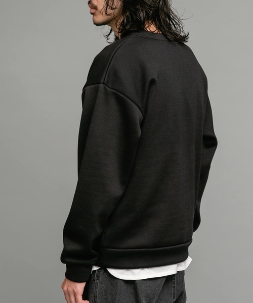 URBAN RESEARCH Sonny Label（アーバンリサーチサニーレーベル）の「ボンディングスウェットプルオーバー（スウェット・メンズ・グレー/ブラック/オートミール・MEDIUM/LARGE/X-LARGE）」の14枚目の写真