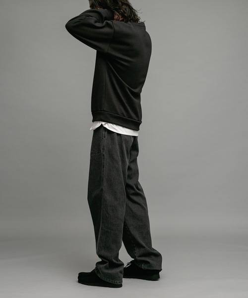 URBAN RESEARCH Sonny Label（アーバンリサーチサニーレーベル）の「ボンディングスウェットプルオーバー（スウェット・メンズ・グレー/ブラック/オートミール・MEDIUM/LARGE/X-LARGE）」の17枚目の写真