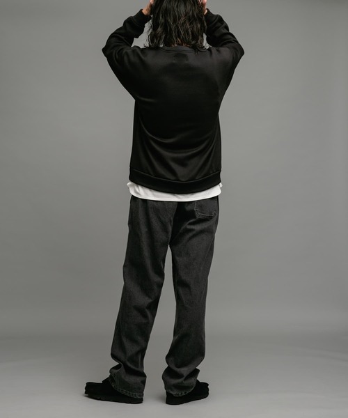 URBAN RESEARCH Sonny Label（アーバンリサーチサニーレーベル）の「ボンディングスウェットプルオーバー（スウェット・メンズ・グレー/ブラック/オートミール・MEDIUM/LARGE/X-LARGE）」の18枚目の写真