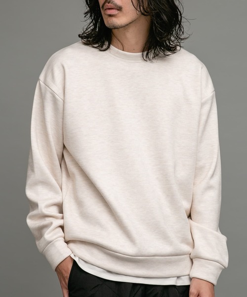 URBAN RESEARCH Sonny Label（アーバンリサーチサニーレーベル）の「ボンディングスウェットプルオーバー（スウェット・メンズ・グレー/ブラック/オートミール・MEDIUM/LARGE/X-LARGE）」の19枚目の写真