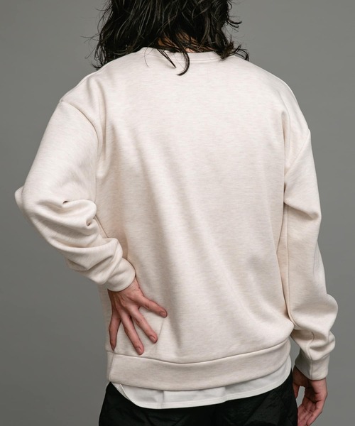 URBAN RESEARCH Sonny Label（アーバンリサーチサニーレーベル）の「ボンディングスウェットプルオーバー（スウェット・メンズ・グレー/ブラック/オートミール・MEDIUM/LARGE/X-LARGE）」の20枚目の写真