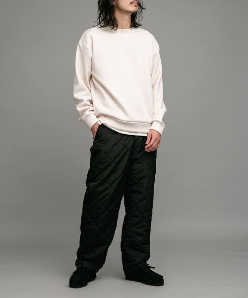 URBAN RESEARCH Sonny Label（アーバンリサーチサニーレーベル）の「ボンディングスウェットプルオーバー（スウェット・メンズ・グレー/ブラック/オートミール・MEDIUM/LARGE/X-LARGE）」の22枚目の写真