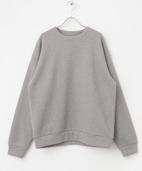 URBAN RESEARCH Sonny Label（アーバンリサーチサニーレーベル）の「ボンディングスウェットプルオーバー（スウェット・メンズ・グレー/ブラック/オートミール・MEDIUM/LARGE/X-LARGE）」の7枚目の写真