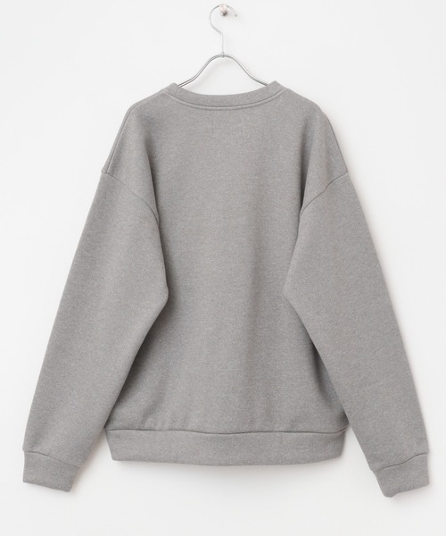 URBAN RESEARCH Sonny Label（アーバンリサーチサニーレーベル）の「ボンディングスウェットプルオーバー（スウェット・メンズ・グレー/ブラック/オートミール・MEDIUM/LARGE/X-LARGE）」の8枚目の写真