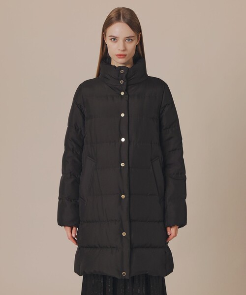 MACKINTOSH LONDON（マッキントッシュ ロンドン）の「【婦人画報掲載】シルクダウンコート（ダウンジャケット/コート・レディース・ブラック/ブラウン系その他4・40/38）」の6枚目の写真