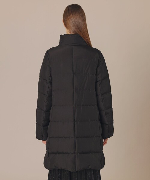 MACKINTOSH LONDON（マッキントッシュ ロンドン）の「【婦人画報掲載】シルクダウンコート（ダウンジャケット/コート・レディース・ブラック/ブラウン系その他4・40/38）」の8枚目の写真