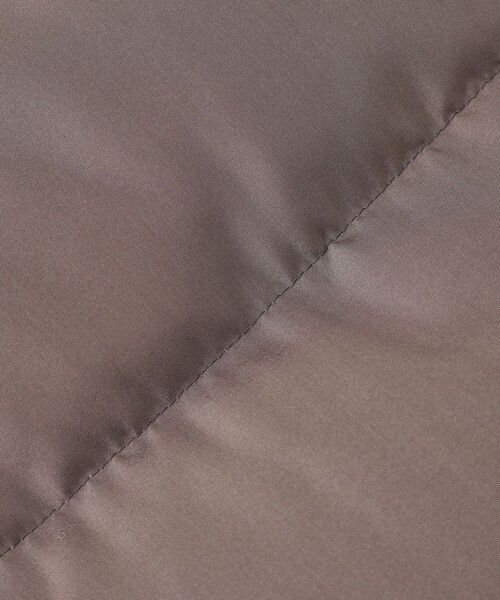 MACKINTOSH LONDON（マッキントッシュ ロンドン）の「【婦人画報掲載】シルクダウンコート（ダウンジャケット/コート・レディース・ブラック/ブラウン系その他4・40/38）」の12枚目の写真