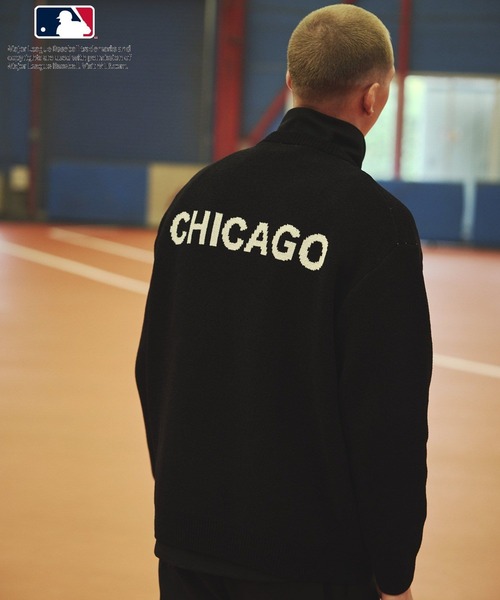 MLB（メジャーリーグベースボール）の「【MLB(メジャーリーグベースボール)】チームロゴHAPPYニット（ニット/セーター・メンズ・ネイビー/ブラウン/ブラック/ホワイト/レッド・MEDIUM/LARGE）」の18枚目の写真