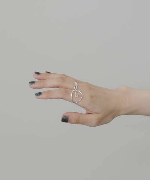 SMELLY（スメリー）の「2セットリング（リング・レディース・シルバー・-）」の4枚目の写真