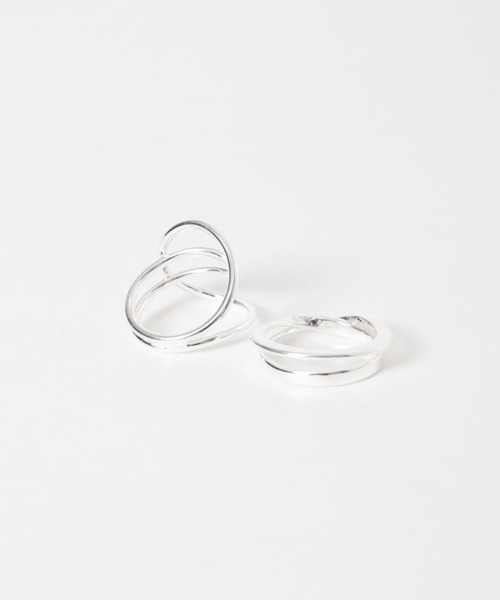 SMELLY（スメリー）の「2セットリング（リング・レディース・シルバー・-）」の6枚目の写真