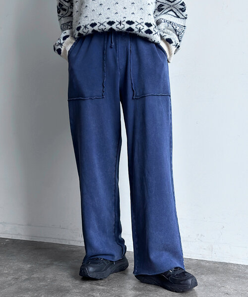 パウダー加工裏毛スウェットパンツ（その他パンツ）｜CPCM（シーピーシーエム）