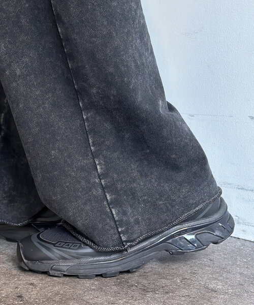 CPCM（シーピーシーエム）の「パウダー加工裏毛スウェットパンツ（その他パンツ・レディース・ブラック/ネイビー/ブラウン・SMALL/MEDIUM/LARGE）」の12枚目の写真