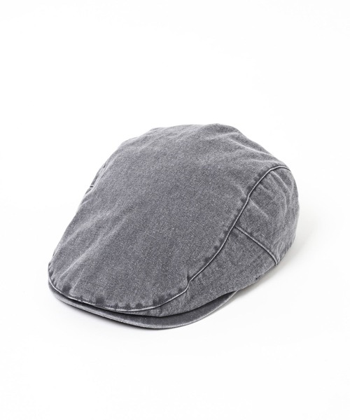 ALAND（エーランド）の「【UNISEX】ALAND／ピグメントハンチング（ハンチング/ベレー帽・レディース・ボルドー/チャコール・FREE）」の3枚目の写真