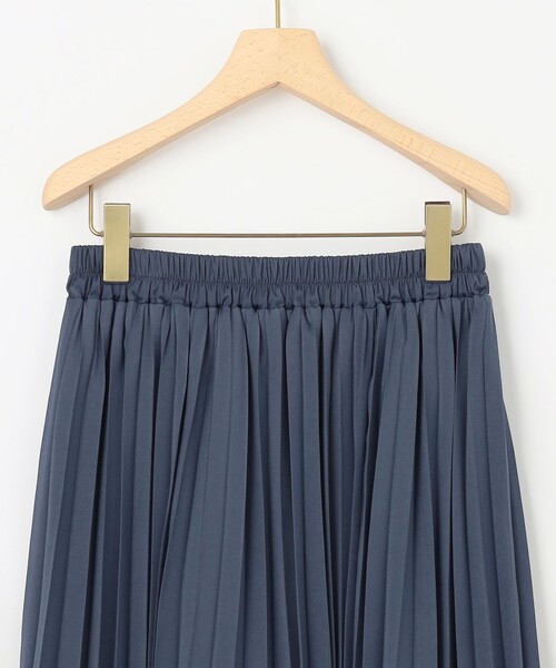 セール】ポンチトップス×プリーツスカートセットアップ（セットアップ