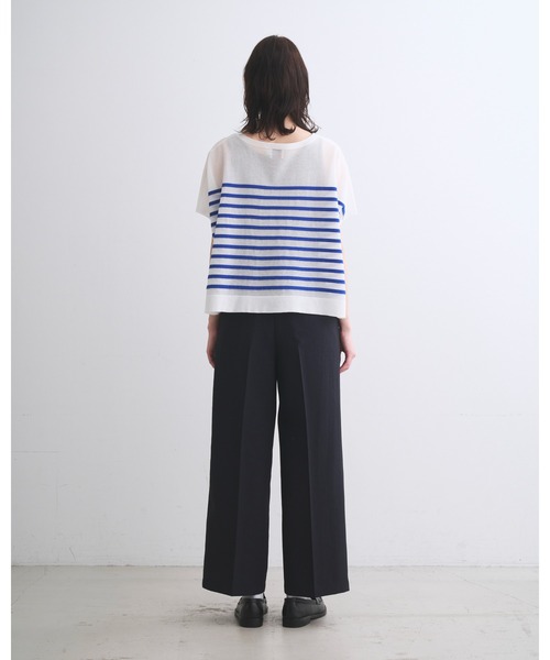 Traditional Weatherwear（トラディショナルウェザーウェア）の「UNIONSLACKS 308（その他パンツ・レディース・ベージュ/ネイビー・S/XS）」の5枚目の写真