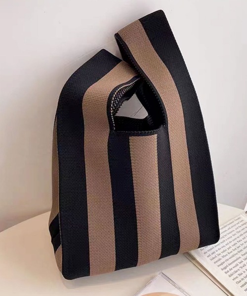 florist（フローリスト）の「おしゃれで使いやすい手提げスクエアニットエコバッグ（エコバッグ/サブバッグ・レディース・その他1/その他2/その他3/その他5/その他11/その他8/その他10/その他13/その他19/その他22/その他24/その他6/その他14/その他15/その他16/その他18/その他25/その他26/その他27/その他28/その他29/その他4/その他7/その他9/その他12/その他20/その他21/その他23/その他30/その他17・FREE）」の3枚目の写真