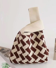 florist | おしゃれで使いやすい手提げスクエアニットエコバッグ(エコバッグ/サブバッグ)